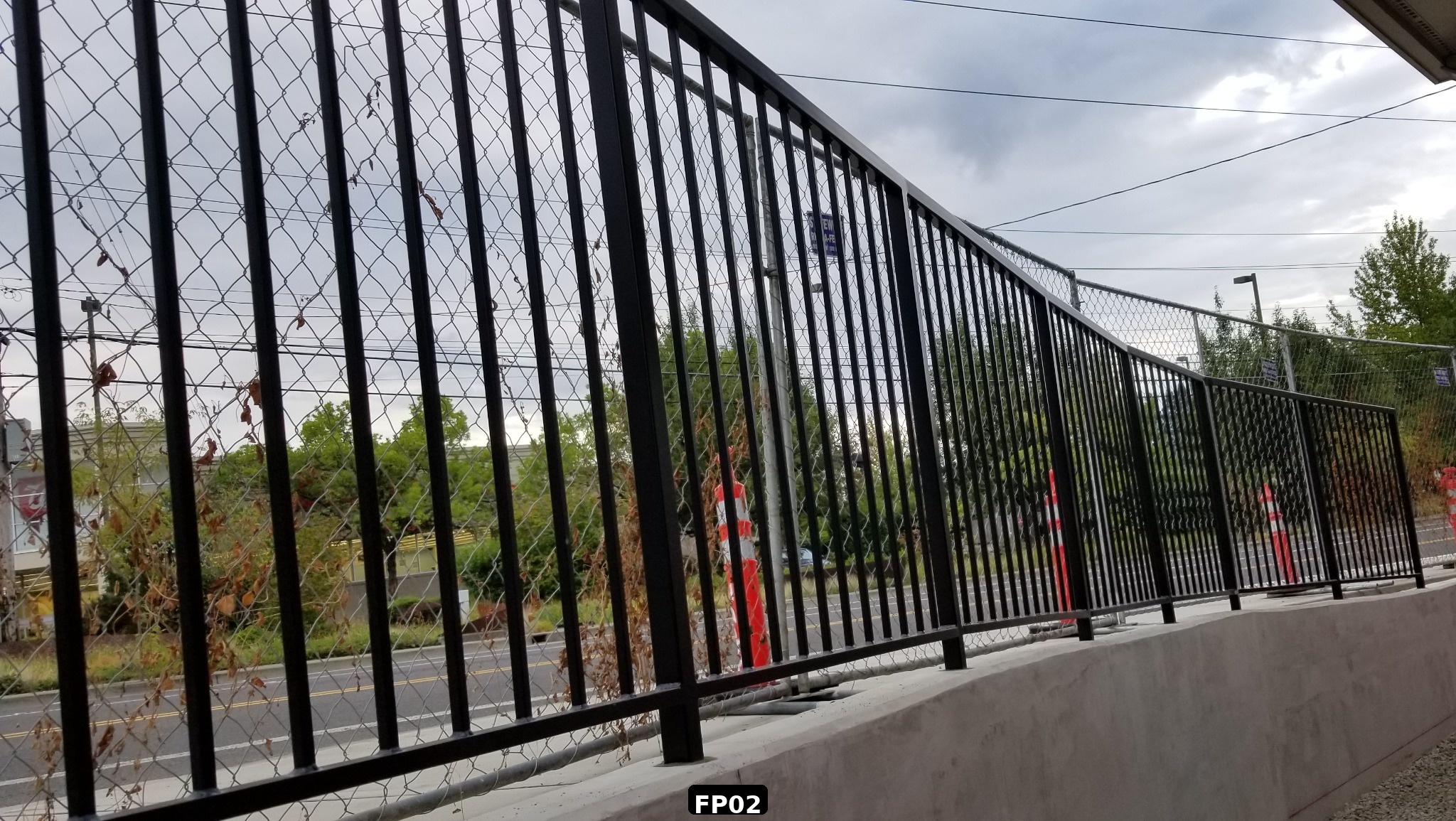 Custom Metal Fencing project