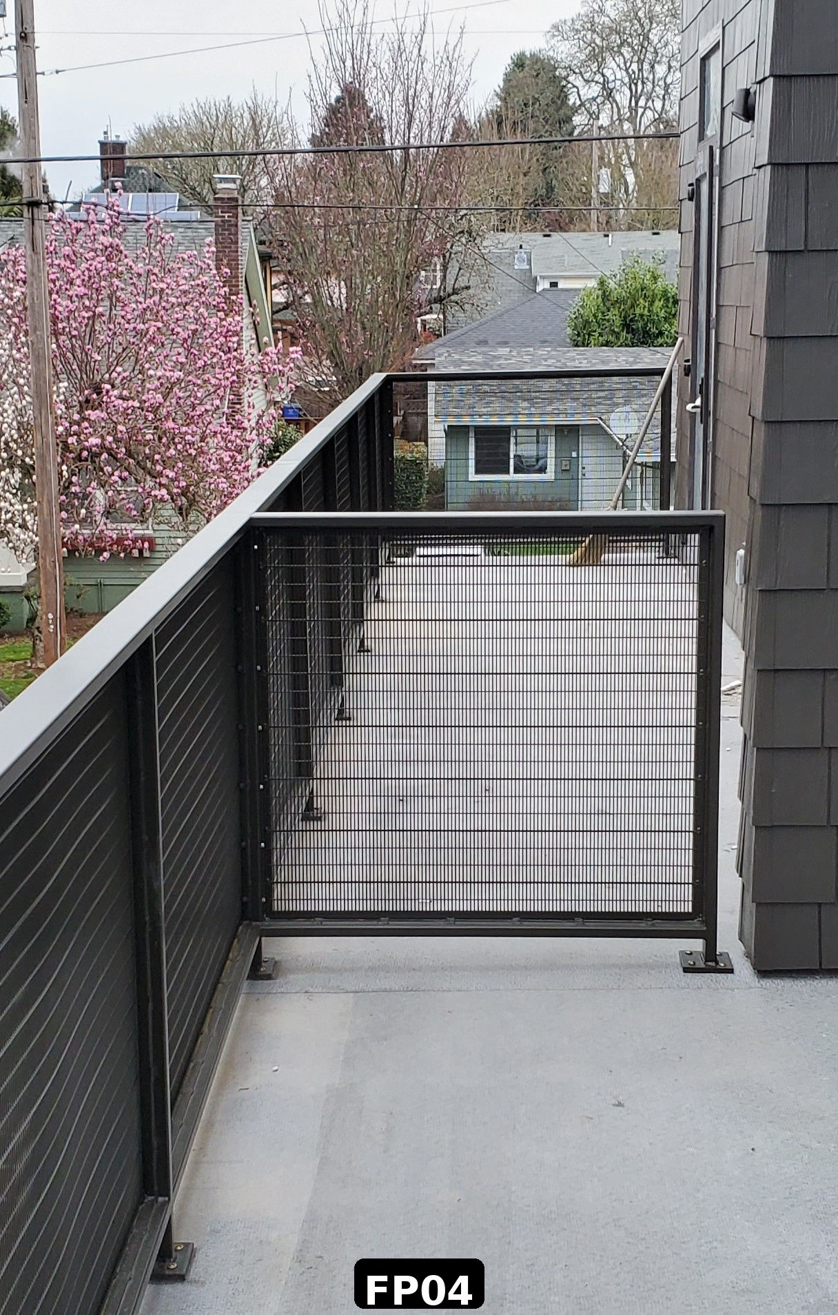 Custom Metal Fencing project