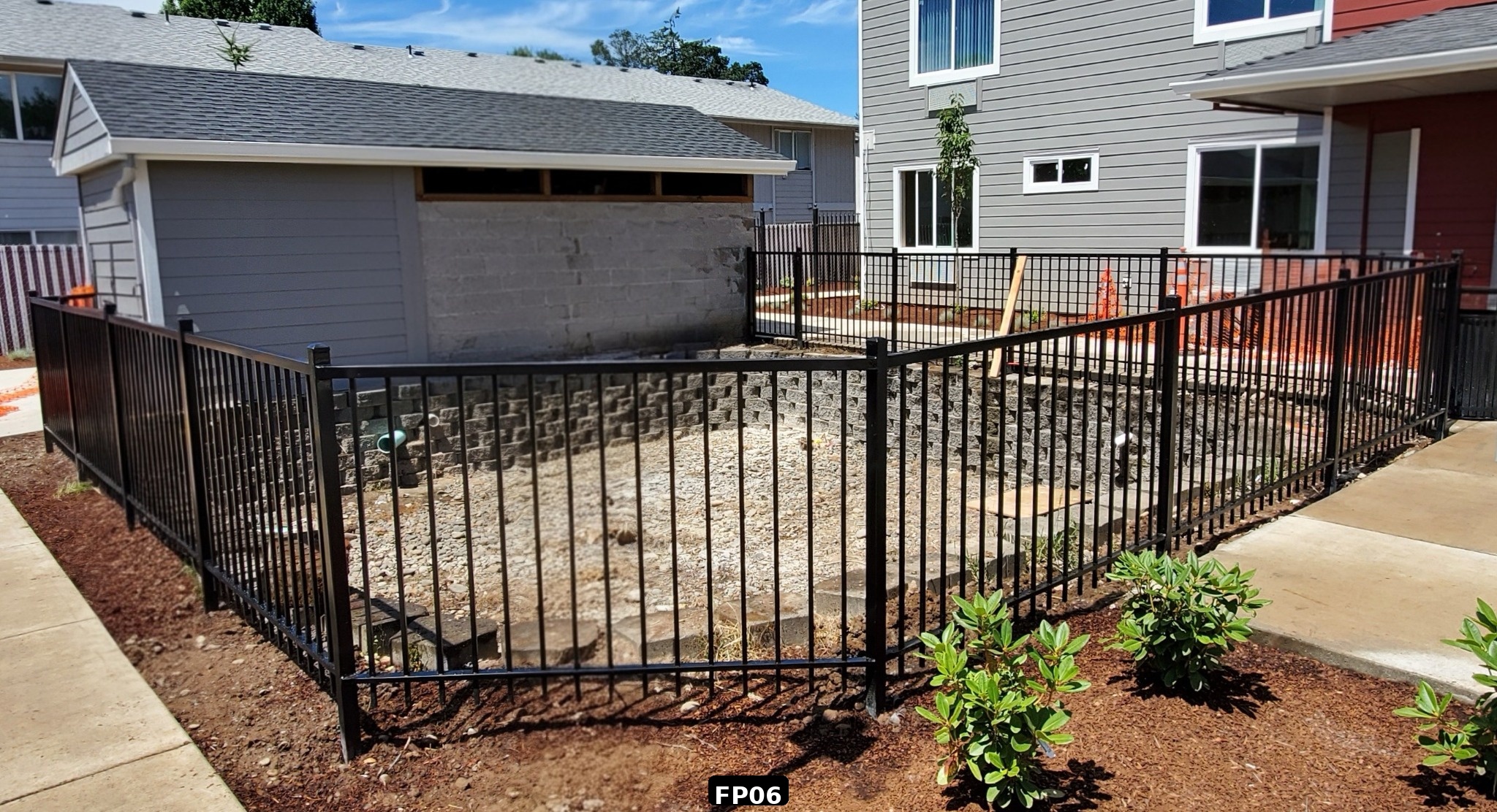 Custom Metal Fencing project