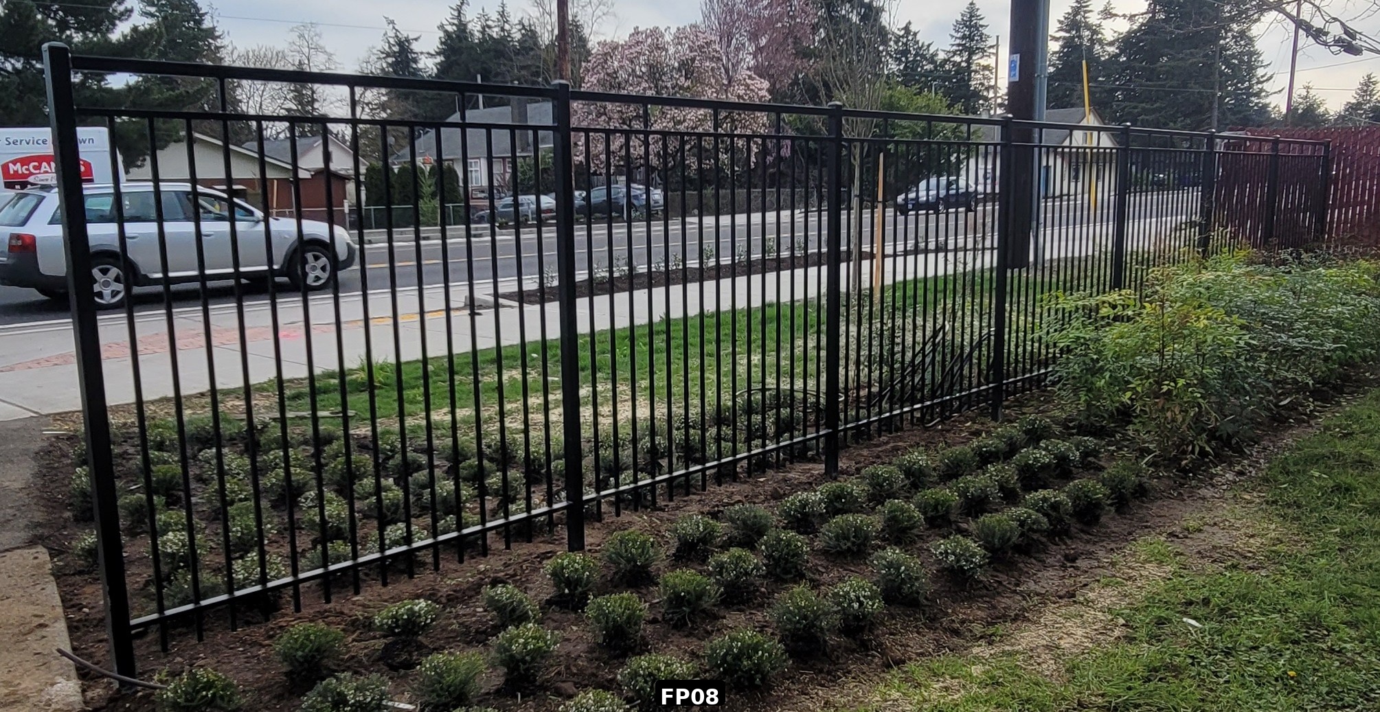Custom Metal Fencing project