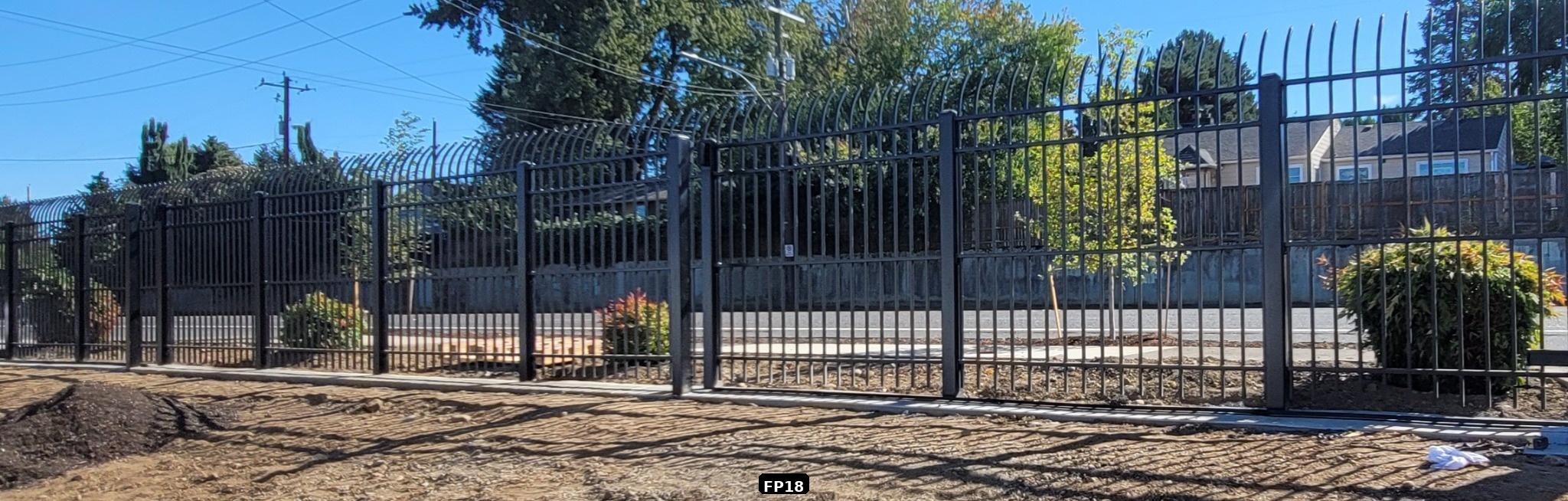 Custom Metal Fencing project